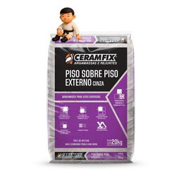 ARGAMASSA CERAMFIX PISO SOBRE PISO EXTERNO CINZA ... - Casa Anzai