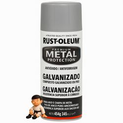 TINTA SPRAY GALVANIZADO CINZA RUST OLEUM METAL PRO... - Casa Anzai