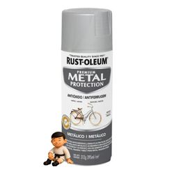 TINTA SPRAY NÍQUEL METÁLICO RUST OLEUM - Casa Anzai