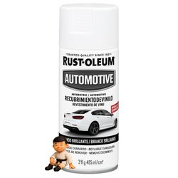 TINTA SPRAY AUTOMOTIVE REVESTIMENTO BRANCO VINIL - Casa Anzai