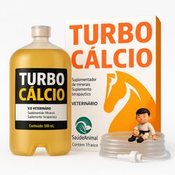 Turbo Calcio 500ml - JA Saúde Animal - Casa Anzai