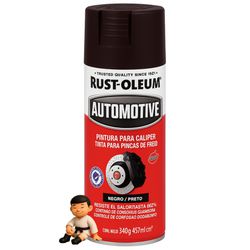 TINTA SPRAY AUTOMOTIVE CALIPER PRETO BRILHANTE - R... - Casa Anzai