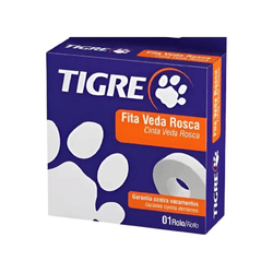 FITA VEDA ROSCA TIGRE 18X10MTS 54501854 - Casa Anzai