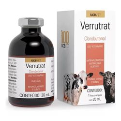 Verrutrat 20ml - Ucbvet - Casa Anzai