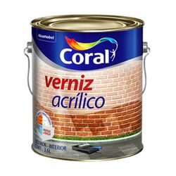Verniz Acrílico B'agua Coral 3,6l - 898 - Casa Cor Tintas