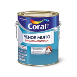 Acrílico Fosco Rende Muito Branco Coral 3,6l - 305 - Casa Cor Tintas