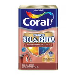 Resina Impermeabilizante Cerâmica ônix Coral 18l -... - Casa Cor Tintas