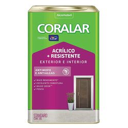 Acrílico Fosco Coralar Duo Camurça Coral 18l - 100... - Casa Cor Tintas