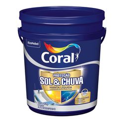 Manta Liquida Proteção Sol E Chuva Branca Coral 18... - Casa Cor Tintas