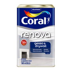 Renova Gesso & Dry-Wall Branco Coral 18l - 38 - Casa Cor Tintas