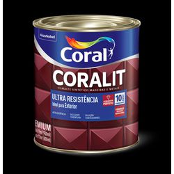 Esmalte Brilhante Amarelo Coralit U.res. 0,9l - 37 - Casa Cor Tintas