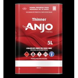 Thinner Automotivo 2900 Anjo 5l - 845 - Casa Cor Tintas