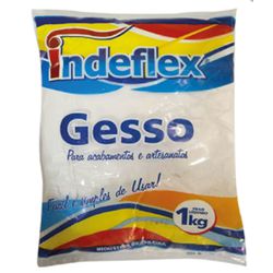 Gesso Branco Rápido Indeflex 1kg - 266 - Casa Cor Tintas