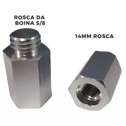 Adaptador De Ferro P/boina 14mm Lazzuril - Casa Costa Tintas