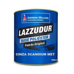 Cinza Scandium Met 900 ml Lazzudur - Casa Costa Tintas