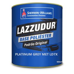 Platinum Grey Met Ld7x 900 ml Lazzudur - Casa Costa Tintas