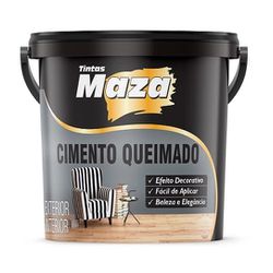 CIMENTO QUEIMADO MAZA BALDE 25KG - Casa Costa Tintas