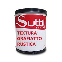 Textura Grafiatto Rústica 25 KG BC cor Branco Suti... - Casa Costa Tintas