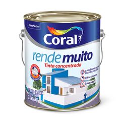 Tinta Acrilica Rende Muito Coral 3,6L - Casa Costa Tintas