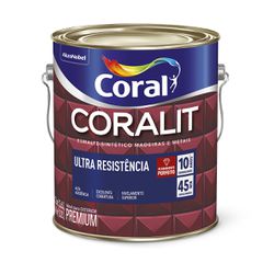 Coralit Ultra Resistencia Alto Brilho 3,6L Coral - Casa Costa Tintas