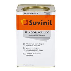 Selador Acrílico Suvinil 18 Litros - Casa Costa Tintas