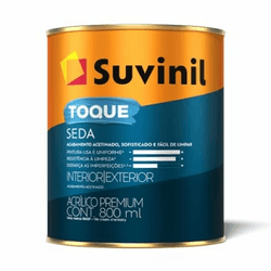 Tinta Acrílica Toque de Seda Base A2 Suvinil 800ml - Casa Costa Tintas