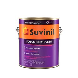 Tinta Acrílica Premium Fosco Completo Base A2 Suvi... - Casa Costa Tintas