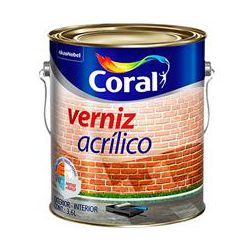 Verniz Acrilico Incolor Coral 3,6l - Casa Costa Tintas