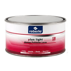 MASSA POLIESTER PLUS LIGHT ROBERLO 900GR - Casa Costa Tintas