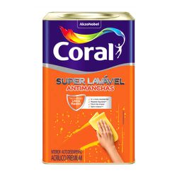 Super Lavável Cor Branco Coral 18L - Casa Costa Tintas