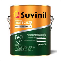 BRANCO FOS SUVINIL FACHADA PROT. EMBORR. 3,6L (PRO... - Casa Costa Tintas