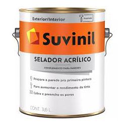 Selador Acrílico Suvinil 3,6 Litros - Casa Costa Tintas