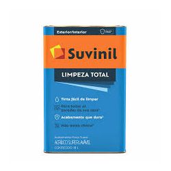 Tinta Acrílica Fosca Limpeza Total Branco Suvinil ... - Casa Costa Tintas