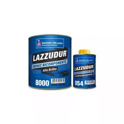 Verniz 8000bi-comp. C/cat.054 Kit 900 ml Lazzuril - Casa Costa Tintas