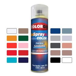 SPRAY COLOR PRETO RAP COLORGIN 300ML - Casa Tintas