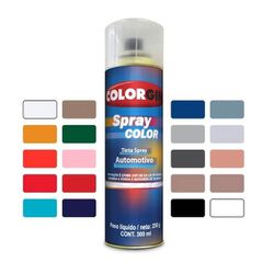 SPRAY COLOR AZUL ZAPHIRO COLORGIN 300ML - Casa Tintas