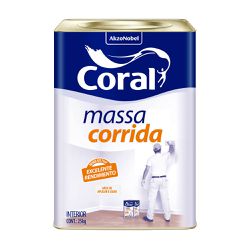 MASSA CORRIDA 25KG CORAL - Casa do Viana