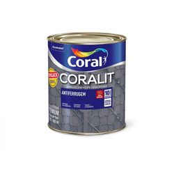 ESMALTE ANTIFERRUGEM FERROLACK BRILHANTE 0,9L CORA - Casa do Viana