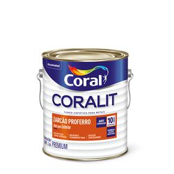 FUNDO ZARCÃO LARANJA 3,6L CORAL - Casa do Viana