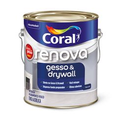 TINTA ACRÍLICO FOSCO BRANCO NEVE GESSO E DRYWALL 3... - Casa do Viana
