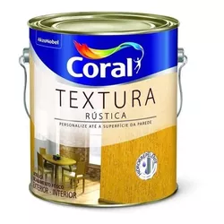 TEXTURA RÚSTICA BRANCO 7KG CORAL - Casa do Viana
