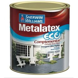 FUNDO BRANCO FOSCO BASE ÁGUA METALATEX 0,9L SHERWI... - Casa do Viana