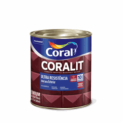 ESMALTE SINTéTICO CORALIT ACETINADO 0,9L CORAL - Casa do Viana