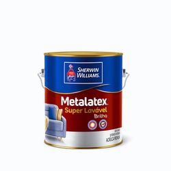 TINTA ACRÍLICO SEMIBRILHO METALATEX 3,6L SHERWIN W... - Casa do Viana