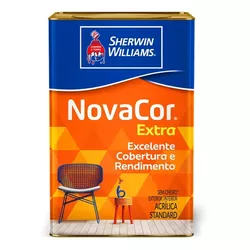 TINTA ACRÍLICO FOSCO NOVACOR EXTRA 18L SHERWIN WIL... - Casa do Viana