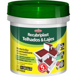 IMPERMEABILIZANTE TELHADOS E LAJES BRANCO 14KG REC... - Casa do Viana