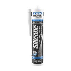 SILICONE ACÉTICO PRETO 280G TEK BOND - Casa do Viana