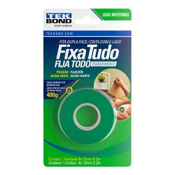 FITA DUPLA FACE USO INTERNO 12MMx2M TEK BOND - Casa do Viana