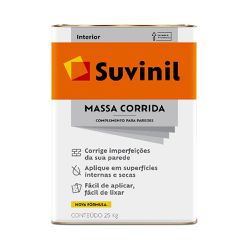 MASSA CORRIDA 25KG SUVINIL - Casa do Viana