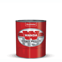 KIT VERNIZ PU 5100 + CATALISADOR 3093 WANDA - Casa do Viana